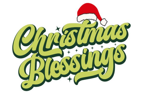 Christmas Blessings T-shirt: A Festive Graphic for T-Shirt Designs