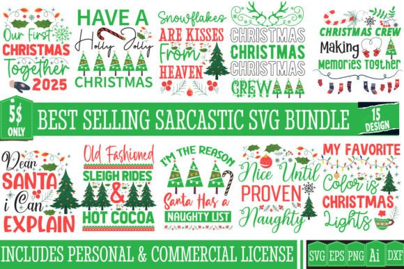 Christmas Svg Bundle: Perfect Graphics for Festive T-Shirts