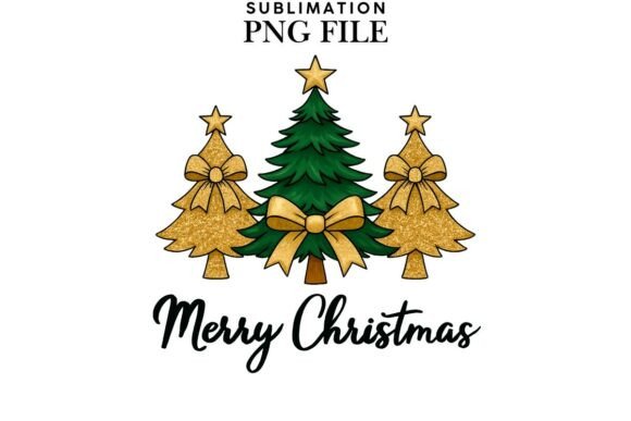Christmas Trees Png Design for T-shirts: A Graphics and Illustrations Review