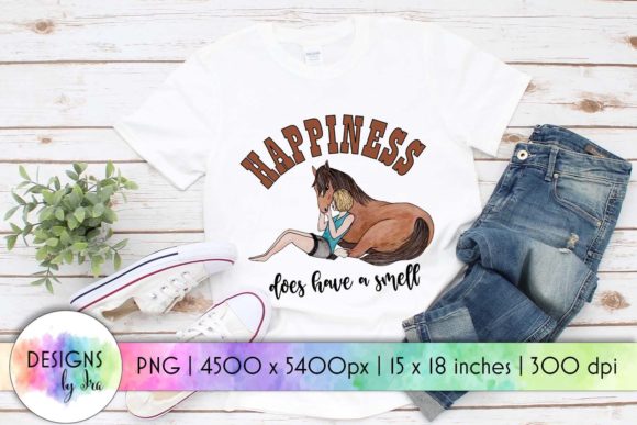 Horse and a Girl Sublimation: A Perfect Fit for T-Shirt Designs and Graphics
