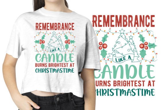 Merry Christmas Typography T-shirt Svg for Creative Graphics