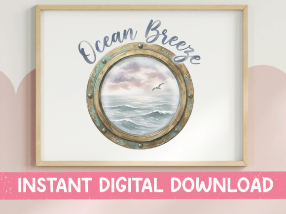 Review: Ocean Breeze Stormy Porthole Watercolor