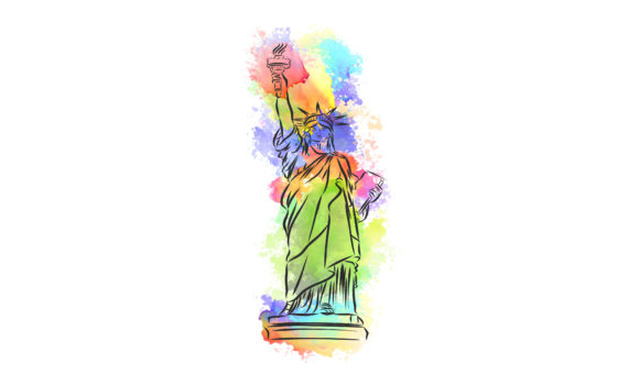 Statue - T-shirt Design: A Modern Graphic for Crafts